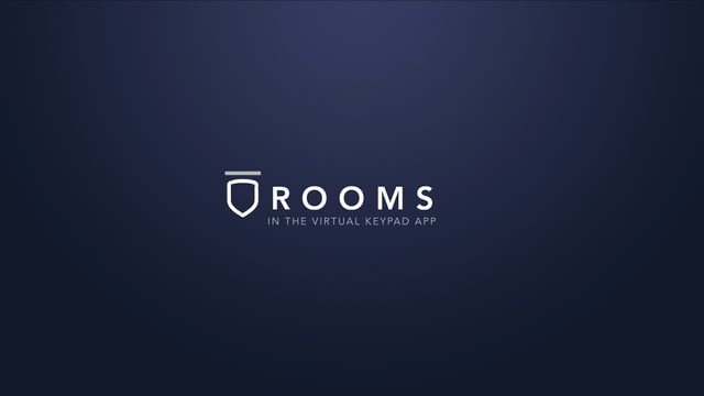 Virtual Keypad App – Rooms